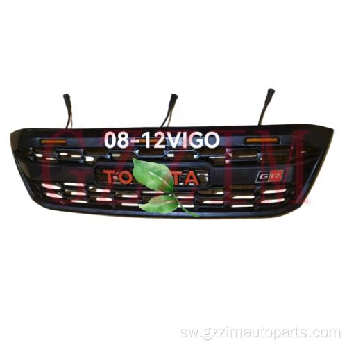 Hilux Vigo 2008-2012 Bumper grille ya mbele na taa